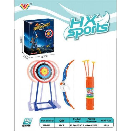 Kids Toy Archery Bow and Arrow Set with Target and Stand - Toytexx Kids Toy Archery Bow and Arrow Set with Target and Stand - Toytexx